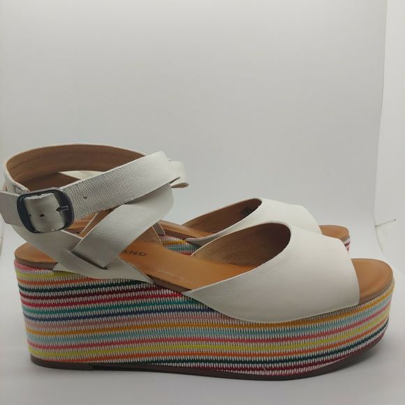 Lucky Brand Shoes - LUCKY BRAND I Sz 7.5 I Ginny Milk Rivington Wedges